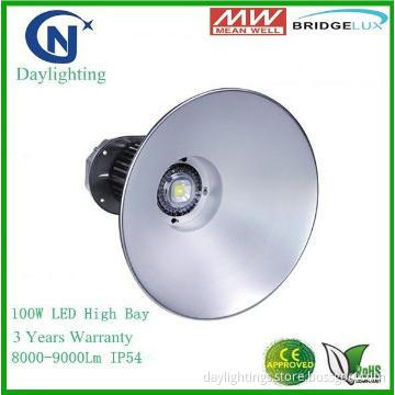 High efficiency 9000lm 100w industrial high bay light (Bridgelux)